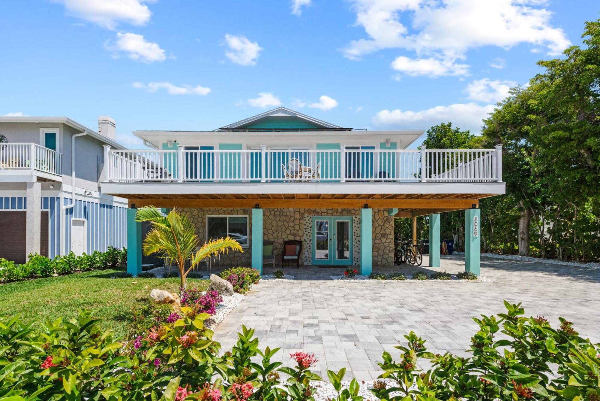 Heated Pool Home Steps To The Beach 迈尔斯堡海滩 外观 照片